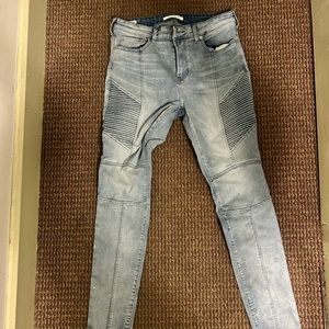 Mens Pac Sun stacked skinny jeans